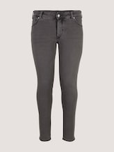 Used Look Skinny Jeans met biologisch katoen - Vrouwen - dark stone black denim Used Look Skinny Jeans met biologisch katoen - Vrouwen - dark stone black denim - 7 - My True Me