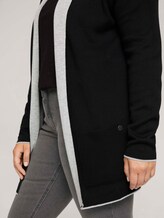 Plus - Cardigan mit Kapuze - Frauen - deep black Plus - Cardigan mit Kapuze - Frauen - deep black - 10 - My True Me