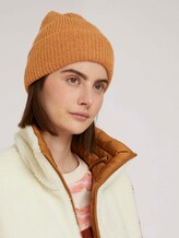 Basic Beanie mit recyceltem Polyester - Frauen - camel melange Basic Beanie mit recyceltem Polyester - Frauen - camel melange - 5 - TOM TAILOR Denim