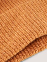 Basic Beanie mit recyceltem Polyester - Frauen - camel melange Basic Beanie mit recyceltem Polyester - Frauen - camel melange - 9 - TOM TAILOR Denim