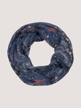 Buissjaal met patroon - Vrouwen - blue apricot paisley design Buissjaal met patroon - Vrouwen - blue apricot paisley design - 7 - TOM TAILOR