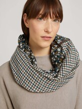 Schlauchschal im Mustermix - Frauen - green small floral design Schlauchschal im Mustermix - Frauen - green small floral design - 5 - TOM TAILOR