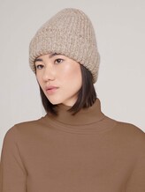 Mottled beanie - Women - french clay beige melange Mottled beanie - Women - french clay beige melange - 5 - TOM TAILOR