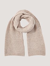 Gemêleerde gebreide sjaal - Vrouwen - french clay beige melange Gemêleerde gebreide sjaal - Vrouwen - french clay beige melange - 7 - TOM TAILOR