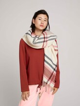 Checkered reversible scarf - Women - cozy pink Checkered reversible scarf - Women - cozy pink - 5 - Tom Tailor E-Shop Kollektion