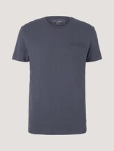 T-Shirt mit Brusttasche - Männer - Blueish Grey T-Shirt mit Brusttasche - Männer - Blueish Grey - 7 - TOM TAILOR Denim