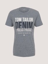 T-Shirt mit Print - Männer - Sky Captain Blue Non-Solid T-Shirt mit Print - Männer - Sky Captain Blue Non-Solid - 7 - TOM TAILOR Denim