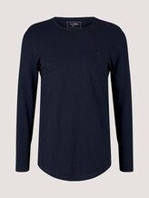 Langarmshirt aus Bio-Baumwolle - Männer - Sky Captain Blue Langarmshirt aus Bio-Baumwolle - Männer - Sky Captain Blue - 7 - TOM TAILOR Denim