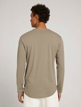 Langarmshirt aus Bio-Baumwolle - Männer - Silver Olive Langarmshirt aus Bio-Baumwolle - Männer - Silver Olive - 2 - TOM TAILOR Denim