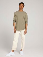 Langarmshirt aus Bio-Baumwolle - Männer - Silver Olive Langarmshirt aus Bio-Baumwolle - Männer - Silver Olive - 3 - TOM TAILOR Denim