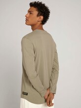 Langarmshirt aus Bio-Baumwolle - Männer - Silver Olive Langarmshirt aus Bio-Baumwolle - Männer - Silver Olive - 5 - TOM TAILOR Denim