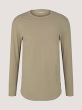Langarmshirt aus Bio-Baumwolle - Männer - Silver Olive Langarmshirt aus Bio-Baumwolle - Männer - Silver Olive - 7 - TOM TAILOR Denim