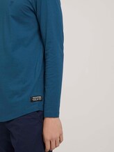 Langarmshirt aus Bio-Baumwolle - Männer - stormy petrol Langarmshirt aus Bio-Baumwolle - Männer - stormy petrol - 9 - TOM TAILOR Denim