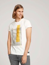 T-shirt met fotoprint - Mannen - Soft Light Beige T-shirt met fotoprint - Mannen - Soft Light Beige - 5 - TOM TAILOR Denim