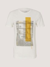 T-shirt met fotoprint - Mannen - Soft Light Beige T-shirt met fotoprint - Mannen - Soft Light Beige - 7 - TOM TAILOR Denim