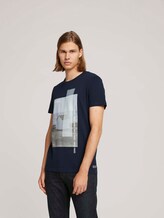 T-Shirt mit Fotoprint - Männer - Sky-Captain-Blue T-Shirt mit Fotoprint - Männer - Sky-Captain-Blue - 5 - TOM TAILOR Denim