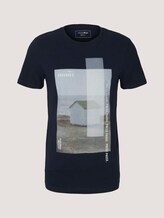 T-Shirt mit Fotoprint - Männer - Sky-Captain-Blue T-Shirt mit Fotoprint - Männer - Sky-Captain-Blue - 7 - TOM TAILOR Denim