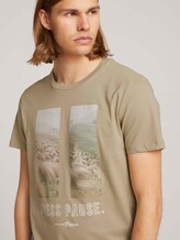 T-shirt met fotoprint - Mannen - Silver Olive T-shirt met fotoprint - Mannen - Silver Olive - 9 - TOM TAILOR Denim