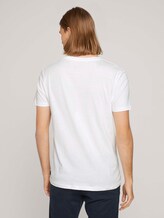 t-shirt with a photo print - Men - White t-shirt with a photo print - Men - White - 2 - TOM TAILOR Denim