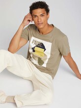 T-shirt met print van biologisch katoen - Mannen - Silver Olive T-shirt met print van biologisch katoen - Mannen - Silver Olive - 5 - TOM TAILOR Denim