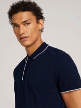Poloshirt mit Kontraststreifen - Männer - Sky Captain Blue Poloshirt mit Kontraststreifen - Männer - Sky Captain Blue - 10 - TOM TAILOR Denim