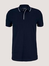 Poloshirt mit Kontraststreifen - Männer - Sky Captain Blue Poloshirt mit Kontraststreifen - Männer - Sky Captain Blue - 7 - TOM TAILOR Denim