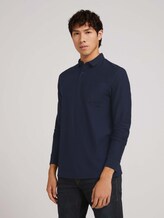 striped polo shirt - Men - Sky Captain Blue striped polo shirt - Men - Sky Captain Blue - 5 - TOM TAILOR Denim
