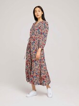 Gemustertes Midikleid - Frauen - pink big floral design Gemustertes Midikleid - Frauen - pink big floral design - 3 - TOM TAILOR