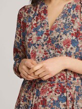 Gemustertes Midikleid - Frauen - pink big floral design Gemustertes Midikleid - Frauen - pink big floral design - 9 - TOM TAILOR
