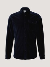Kordhemd mit Brusttasche - Männer - Dark Blue Kordhemd mit Brusttasche - Männer - Dark Blue - 7 - TOM TAILOR