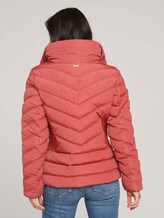 Stehkragen Pufferjacke mit recyceltem Polyester - Frauen - cozy pink Stehkragen Pufferjacke mit recyceltem Polyester - Frauen - cozy pink - 2 - TOM TAILOR