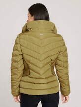 Stehkragen Pufferjacke mit recyceltem Polyester - Frauen - wooden moss green Stehkragen Pufferjacke mit recyceltem Polyester - Frauen - wooden moss green - 2 - TOM TAILOR