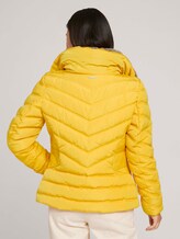 Stehkragen Pufferjacke mit recyceltem Polyester - Frauen - golden pumpkin Stehkragen Pufferjacke mit recyceltem Polyester - Frauen - golden pumpkin - 2 - TOM TAILOR
