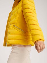 Stehkragen Pufferjacke mit recyceltem Polyester - Frauen - golden pumpkin Stehkragen Pufferjacke mit recyceltem Polyester - Frauen - golden pumpkin - 9 - TOM TAILOR