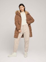 Gesteppter Parka mit recyceltem Polyester - Frauen - french clay beige Gesteppter Parka mit recyceltem Polyester - Frauen - french clay beige - 3 - TOM TAILOR