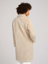 Kunstfell Mantel - Frauen - smooth light sand Kunstfell Mantel - Frauen - smooth light sand - 2 - TOM TAILOR