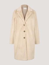 Kunstfell Mantel - Frauen - smooth light sand Kunstfell Mantel - Frauen - smooth light sand - 7 - TOM TAILOR