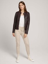 Bikerjack van imitatieleer - Vrouwen - java dark brown Bikerjack van imitatieleer - Vrouwen - java dark brown - 3 - TOM TAILOR