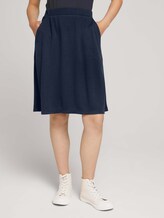Basic jerseyrok - Vrouwen - Sky Captain Blue Basic jerseyrok - Vrouwen - Sky Captain Blue - 1 - TOM TAILOR