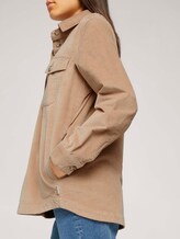 Shacket Hemdjacke aus Cord - Frauen - dark sand beige Shacket Hemdjacke aus Cord - Frauen - dark sand beige - 10 - TOM TAILOR Denim