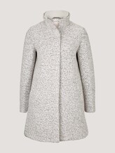 Boucle Mantel - Frauen - grey black boucle Boucle Mantel - Frauen - grey black boucle - 7 - TOM TAILOR Denim