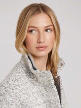 Boucle Mantel - Frauen - grey black boucle Boucle Mantel - Frauen - grey black boucle - 9 - TOM TAILOR Denim