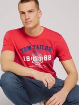 T-Shirt mit Logo-Print - Männer - Virtual Rec T-Shirt mit Logo-Print - Männer - Virtual Rec - 5 - TOM TAILOR