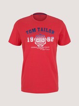 T-Shirt mit Logo-Print - Männer - Virtual Rec T-Shirt mit Logo-Print - Männer - Virtual Rec - 7 - TOM TAILOR