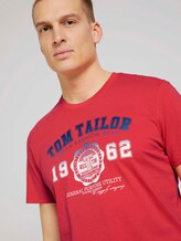 T-Shirt mit Logo-Print - Männer - Virtual Rec T-Shirt mit Logo-Print - Männer - Virtual Rec - 9 - TOM TAILOR