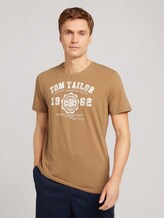 T-Shirt mit Print - Männer - Toasted Coconut T-Shirt mit Print - Männer - Toasted Coconut - 1 - TOM TAILOR