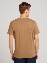 T-Shirt mit Print - Männer - Toasted Coconut T-Shirt mit Print - Männer - Toasted Coconut - 2 - TOM TAILOR