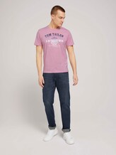T-Shirt mit Logo-Print - Männer - Soft Pink T-Shirt mit Logo-Print - Männer - Soft Pink - 3 - TOM TAILOR
