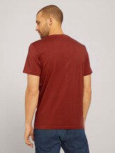 T-Shirt mit Logo-Print - Männer - chili oil red T-Shirt mit Logo-Print - Männer - chili oil red - 2 - TOM TAILOR