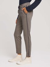 Karierte Loose Fit Hose - Frauen - navy beige houndstooth Karierte Loose Fit Hose - Frauen - navy beige houndstooth - 11 - TOM TAILOR